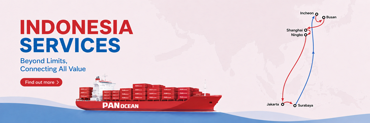 PAN OCEAN Indonesia Service Banner